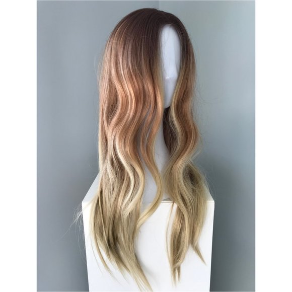 NEW Ombre Beach Wave Synthetic Wig - Picture 2 of 2